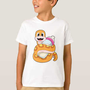 Orm med Baby flaska T Shirt