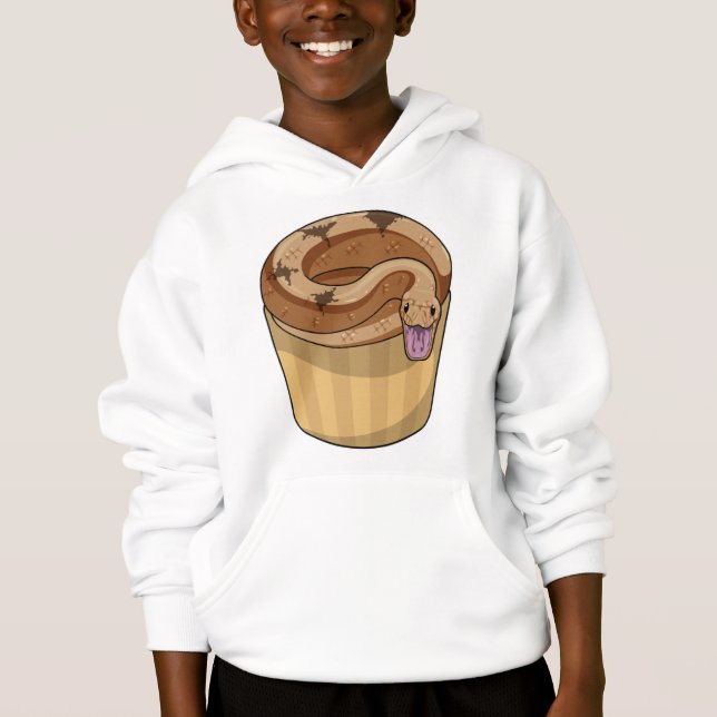 Orm med muffins t shirt (Framsida)