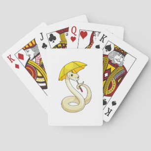 Orm med Parbrella Casinokort
