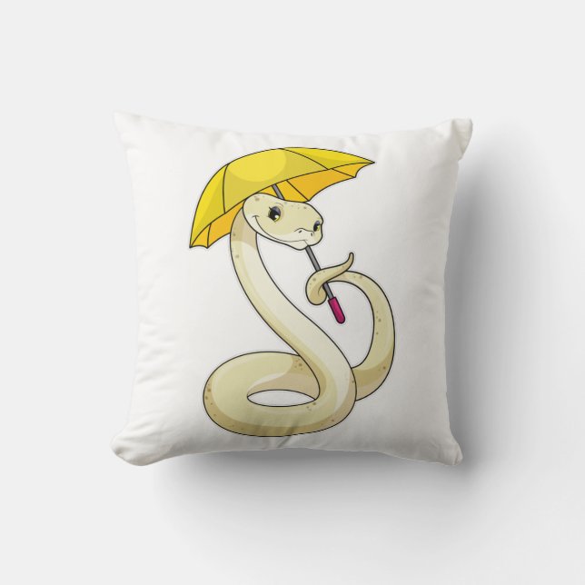 Orm med Parbrella Kudde (Framsida)