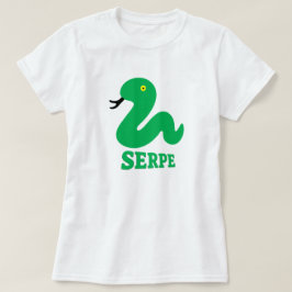 Orm och grönt: Orm i Galicien Tee Shirt