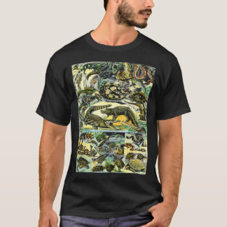 Orm och orm för sköldpaddor i reptiles Collection T Shirt