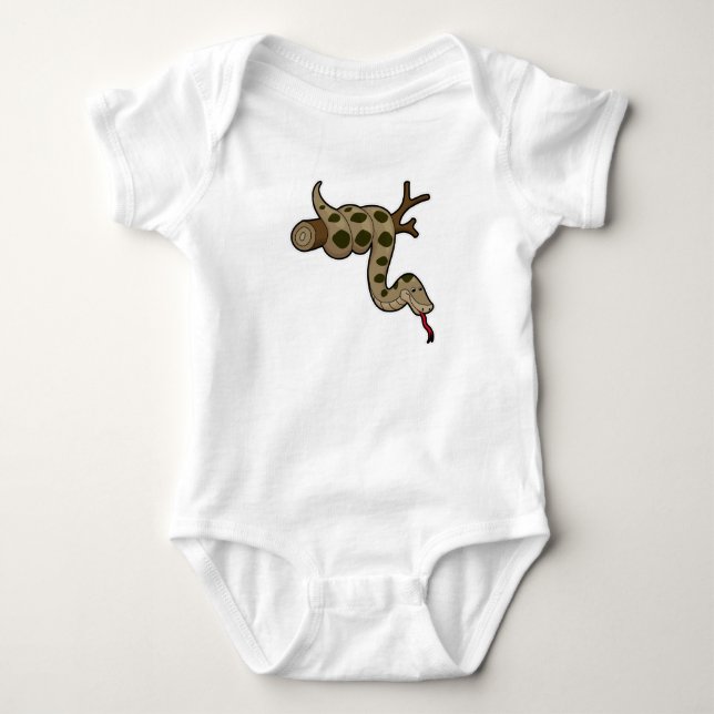 Orm på gren t shirt (Framsida)