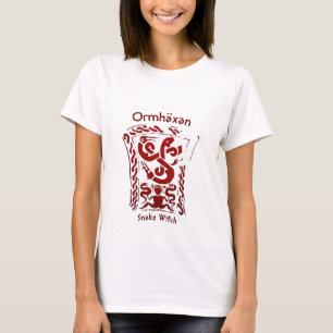 OrmÂan Snake Witch Rune T Shirt