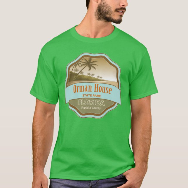 Orman House Historic State Park Franklin County Fl T Shirt (Framsida)