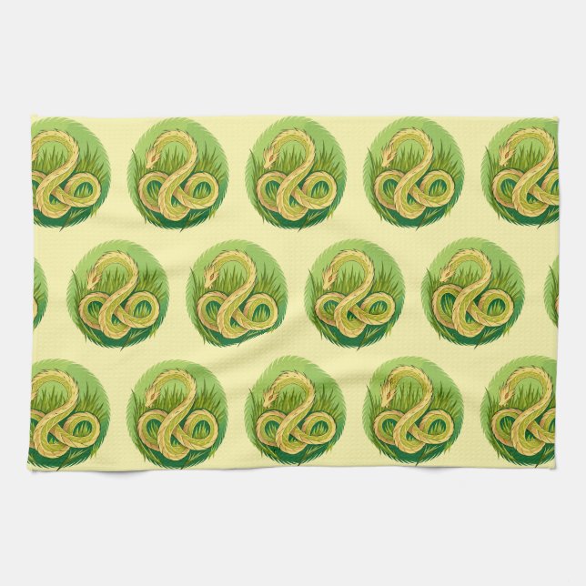 Ormår 2025: Embracing Tur och Prosperity Kökshandduk (Horisontell)