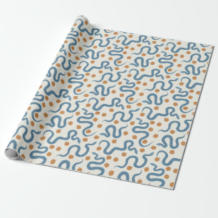 Ormar och äpplen presentpapper