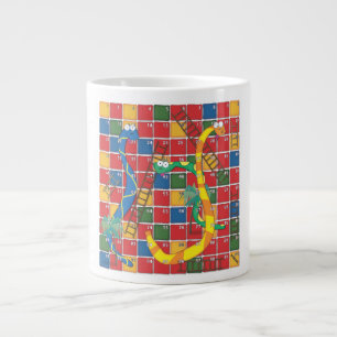 Ormar och stegar jumbo mugg