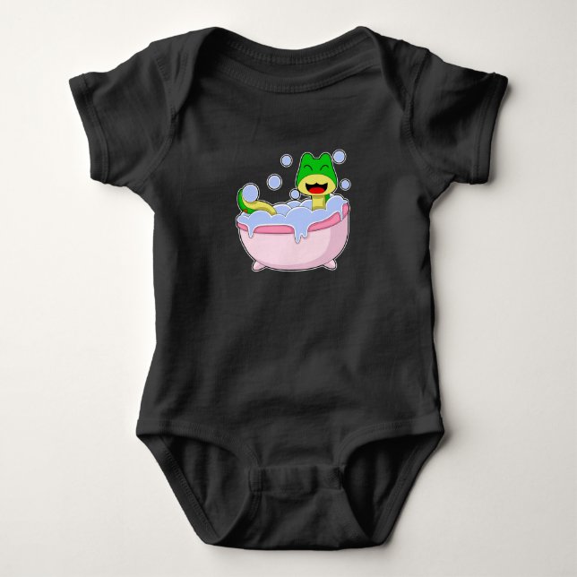 Ormbad badkar t shirt (Framsida)