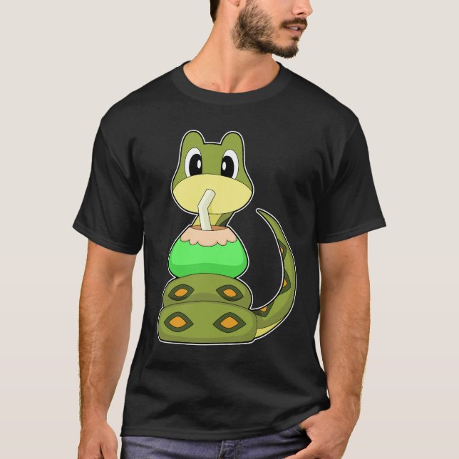 Ormbädd Kokos Summer T Shirt (Framsida)