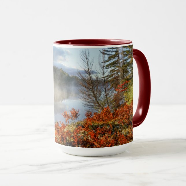 Ormbunkar på strandlinjen | Paradise, Michigan Mugg (Framsida höger)