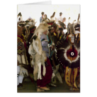 Ormdans på Powwow Hälsningskort