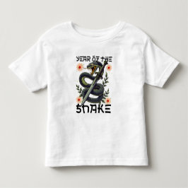 Ormen Årets Zodiak Kinesiskt Nyår T Shirt