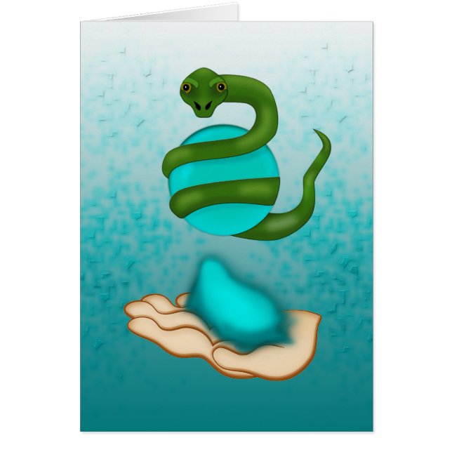 Ormen Hälsningskort (Framsidan)