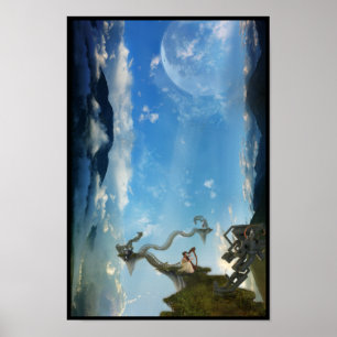 ormen och månen poster