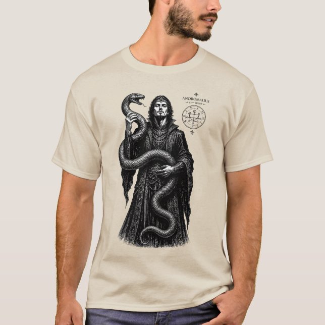 Ormens ed och Andromalius T Shirt (Framsida)