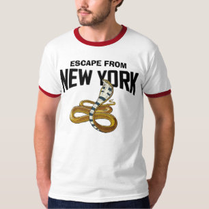 Ormflykter från den New York tshirten T-shirt