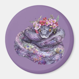Ormgardets blomsterträdgård magnet