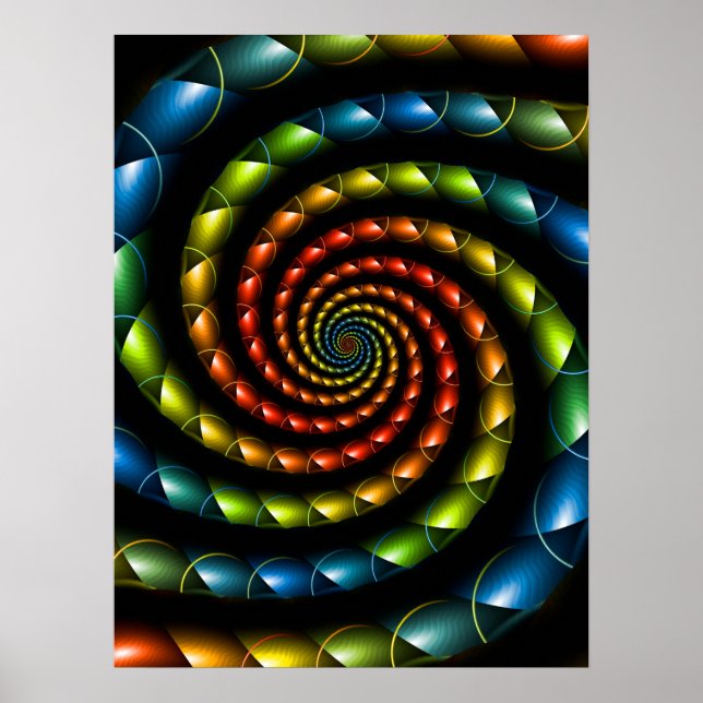 Ormhudsspiral Poster (Framsidan)