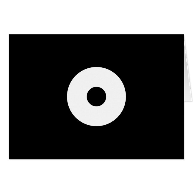 Ormhuvud Hälsningskort (Framsidan Horizontal)