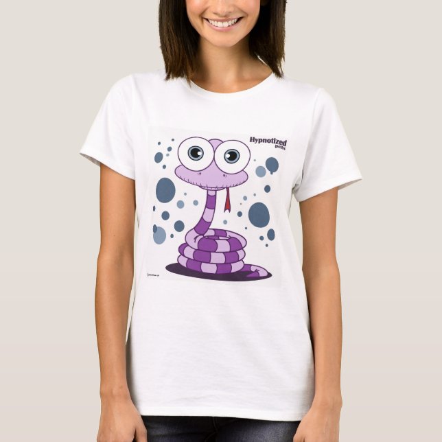 Ormkvinna grundläggande T-tröja T-shirt (Framsida)