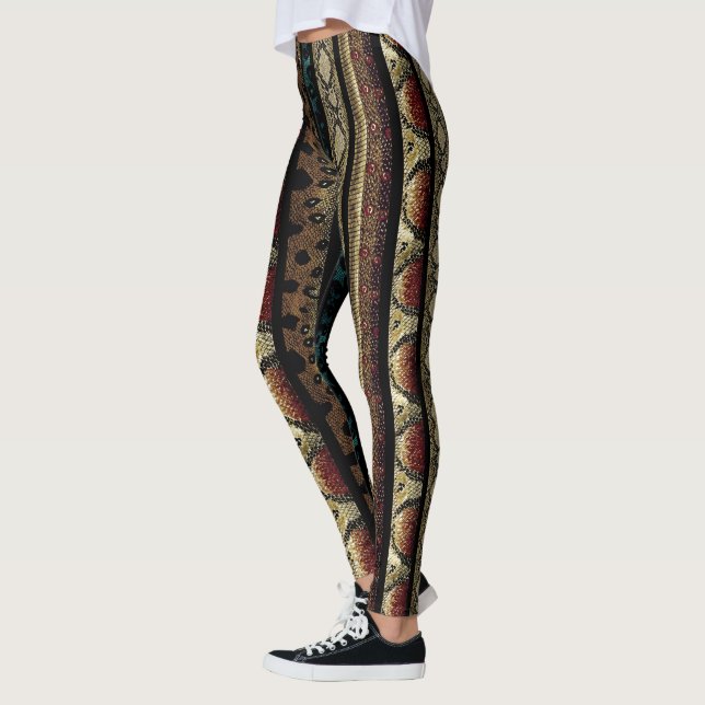 Ormmönster  leggings (Vänster)