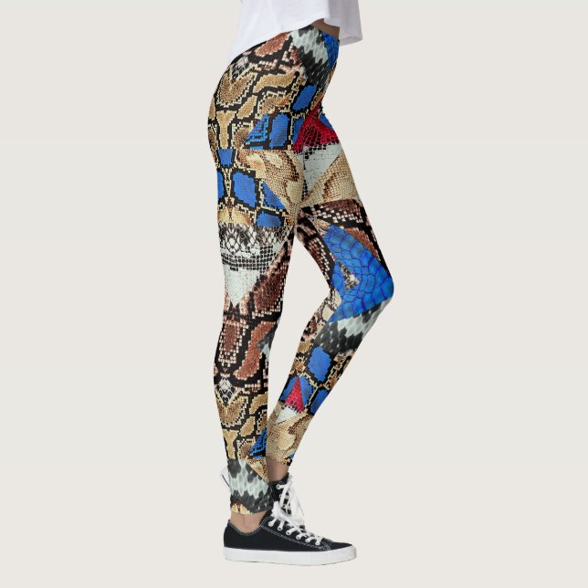 Ormmönster  leggings (Höger)