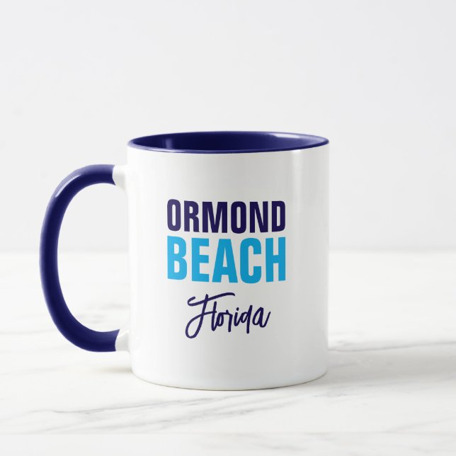 Ormond Beach Florida Kaffe Mugg (Vänster)