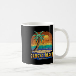 Ormond Beach Florida Vintage Distress Souvenir Kaffemugg
