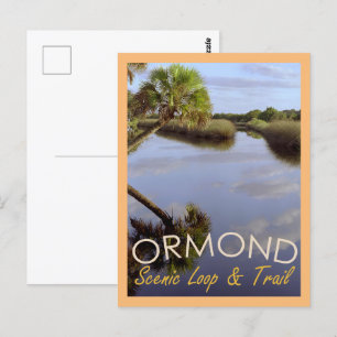 Ormond Scenia Loop and Trail Postcard Vykort