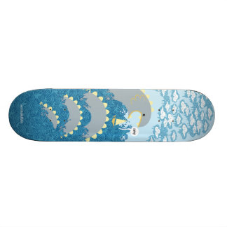 ormöverrrakning skateboard bräda 20,5 cm