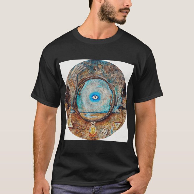 Ormring vintage t shirt (Framsida)
