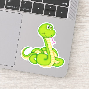 Ormseriefigur Die Cut Klistermärke Dekal