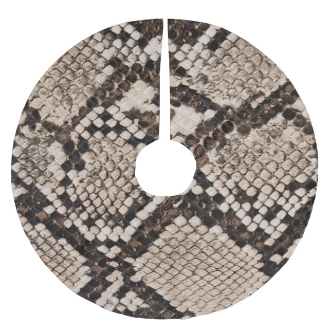 Ormskal: texturerad bakgrund. julgransmatta borstad polyester (Framsidan)