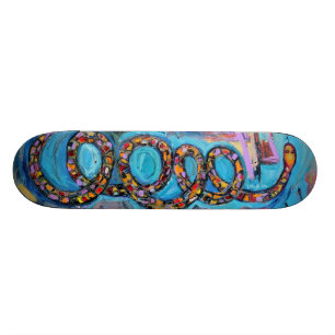 Ormskridskon stiger ombord skateboard bräda 20 cm
