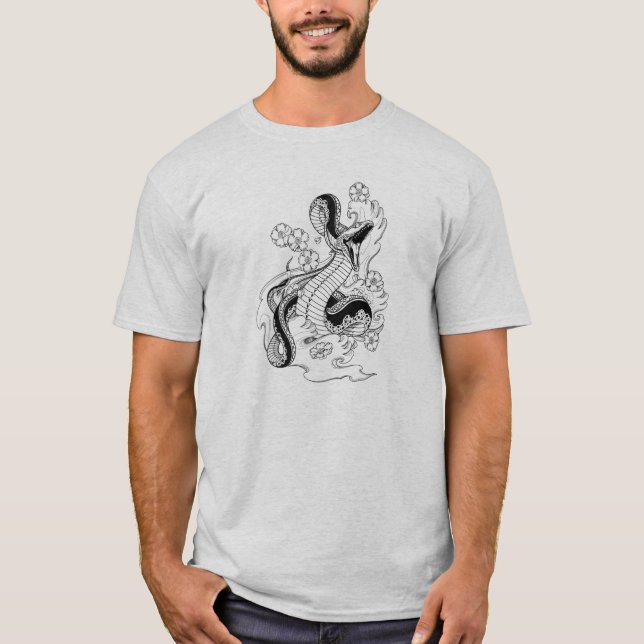 Ormtatuering T-shirt (Framsida)