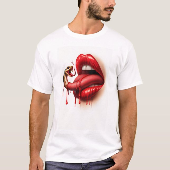 Ormtunga T-shirt  (Framsida)