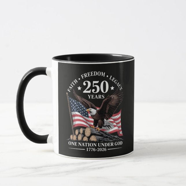 Örn 250-årsjubileum USA Mugg (Vänster)