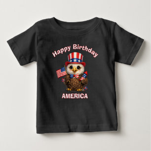 Örn (4e) Patriotisk Barn T-Shirt