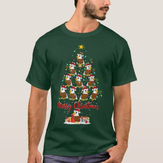 Örn Älskare Matching Santa Örn Christm T Shirt