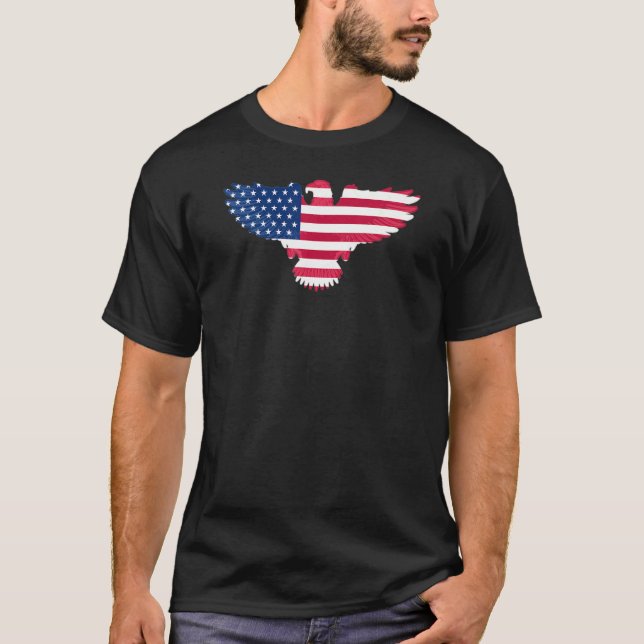 Örn America Tapestry Essential T Shirt (Framsida)