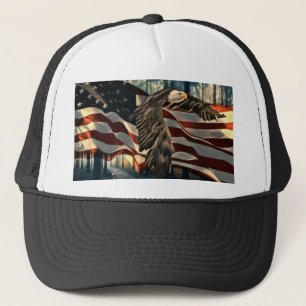 örn American Flagga Land Road Keps