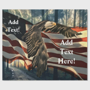 Örn American Flagga Presentpapper