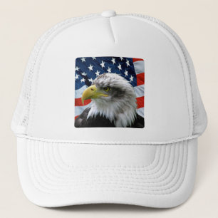 örn American Flagga Truckerkeps
