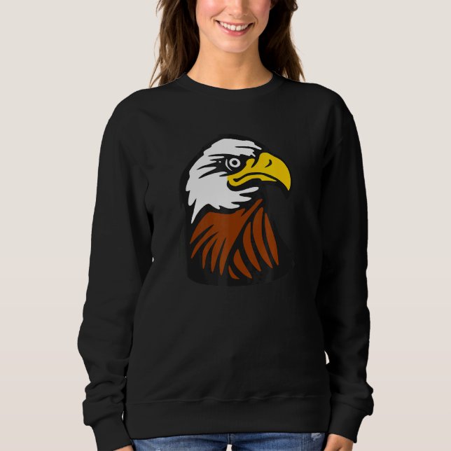 Örn American Usa Patriotic T Shirt (Framsida)