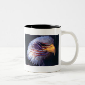 ÖRN & AMERIKANSKA FLAGGAN! MUGG 11oz