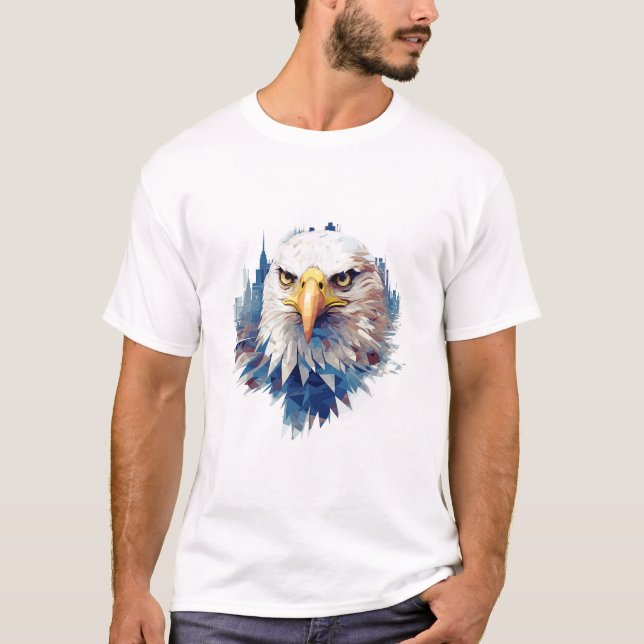 Örn Animal Beauty Nature Wildlife Discovery T Shirt (Framsida)