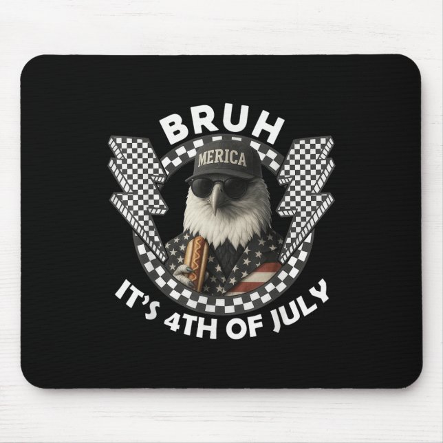 Örn Bruh Funny 4 juli Independence day Musmatta (Framsidan)