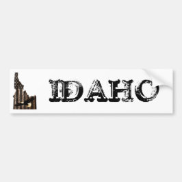 ÖRN BURNT WOOD - IDAHO PATRIOT BLK BILDEKAL
