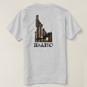 ÖRN BURNT WOOD - IDAHO PATRIOT BLK T SHIRT